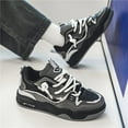 thumbnail image 5 of Comfortable and Fashionable Thick-Soled Shoes, Breathable Casual Sports Skateboard Shoes, Four-Season Men's lace-up Sports Shoes, 5 of 13