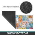 thumbnail image 6 of Pioneer Flower Floral Print Pattern Kitchen Rugs Sets Of 2, Anti Fatigue Non Slip Washable Floor Mats for Kitchen Sink Laundry, 17X30 Inch + 17X47 Inch, 6 of 6