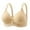 Beige, variant on LLYWEY Womens Bras No Underwire Workout Bras Ladies Racerback Bra Style-260 Women Molded Cup Bra Feature Adult Female T-Shirt Sports Bras Pinky 42B