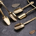 thumbnail image 7 of Tea Shovel Glossy Anti-scalding Copper Scooping Sugar Coffee Scoop, 7 of 7