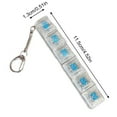 thumbnail image 3 of SeekLGT 6-in-1 Keyboard Clicker Toy with LED Lights - Loud Mechanical Switch Tester for Stress Relief, Anxiety Decompression & Fidget Keychain Gift, 3 of 8