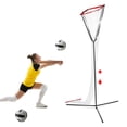 thumbnail image 6 of Volleyball Training Net Frame Volleyball Practice Net Volleyball Training Equipment with 88.58-129.92in Adjustable Height and Angle Excellent Sports Initiation Partner, 6 of 26