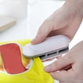 thumbnail image 1 of EGNMCR Vacuum Sealer Food Saver Vacuum Sealer Machine Portable Sealing Tool Heat Mini Handheld Plastic Bag Lmpluse Sealer sealing machine, 1 of 9