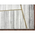 thumbnail image 6 of Brooklyn Collection Gray And Dark Gray 2'4" X 7'10" Runner Rugs BK0128, 6 of 7