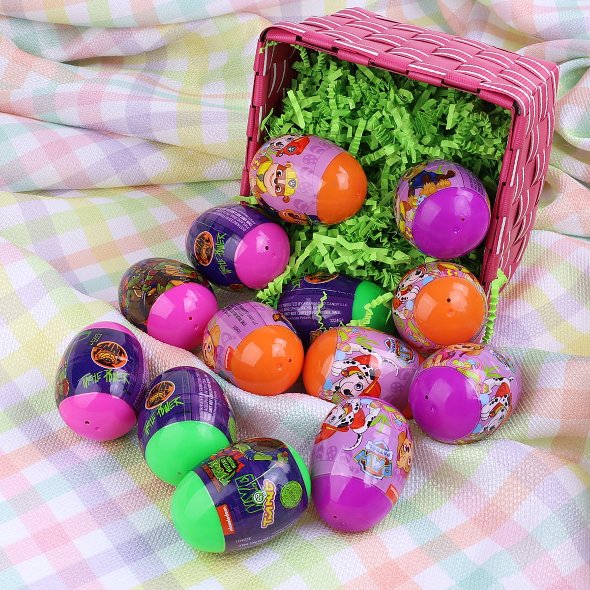 Frankford Nickelodeon Easter Egg Hunt with Fruity Chews Candy