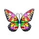 thumbnail image 5 of Escultura decorativa de mariposas shamjiam Mural, 5 of 8