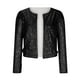 thumbnail image 5 of Chaquetas para mujer Abrigos Abrigos Moda Frente abierto Chaqueta de lentejuelas Chaqueta corta de manga larga Abrigo casual Tops Odeerbi  ODB-5, 5 of 8