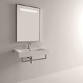 thumbnail image 3 of Ws Bath Collections Cento 3532 Cento 27-5/8" Ceramic Wall Mounted / Vessel Bathroom Sink -, 3 of 3