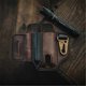 thumbnail image 4 of EDC Organizer Belt Loop Leather Multitool Holder for Pen Flashlight Tools and EDC Gear, 4 of 4