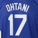 thumbnail image 3 of Camisetas de béisbol de la famosa marca Los Ángeles con bordados para hombres, mujeres y jóvenes, personalizadas #17 OHTANI #18 YAMAMOTO #31 GLASNOW BETTS, 3 of 4