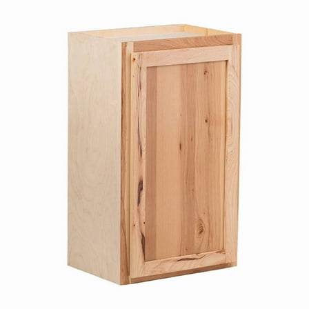 RTA Cabinets USA Hickory Clear Coat Wall Cabinet | 15"Wx42"Hx12"D