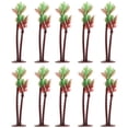 thumbnail image 1 of KAKOWELY 20 piezas de juego de mesa de arena, modelo de árbol de coco, micropaisaje, decoración de planta de coco, 1 of 4