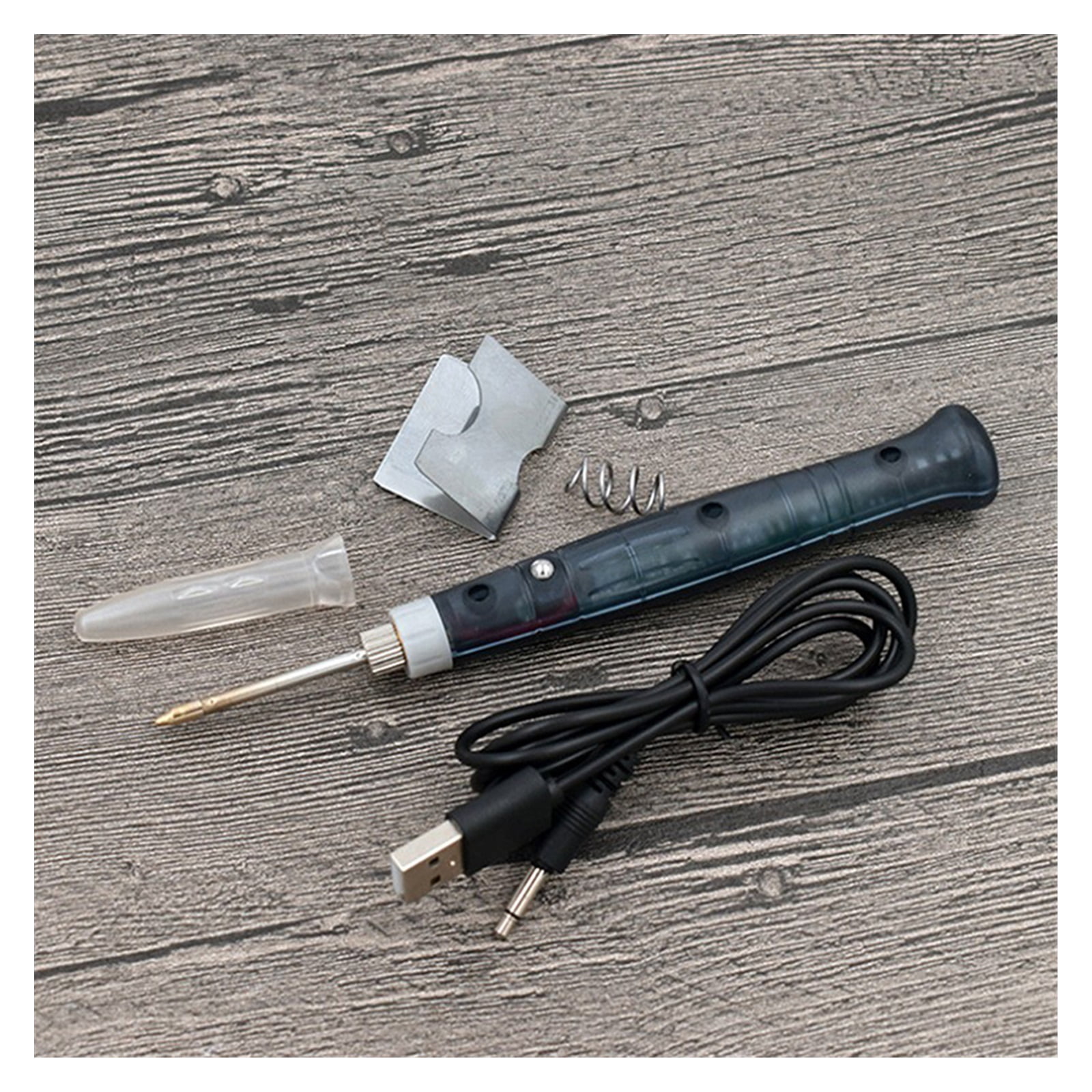 Portable USB Soldering Iron Professional Electric Heating Tools Rework Indicator