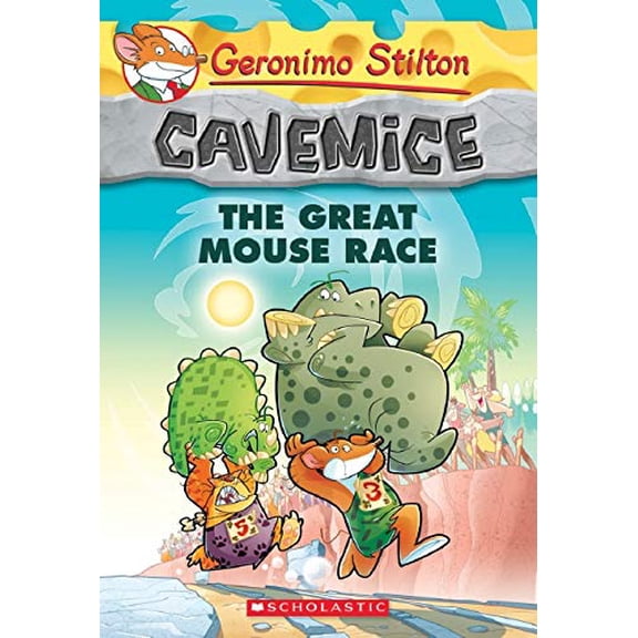 Pre-Owned The Great Mouse Race (Geronimo Stilton Cavemice #5), 9780545646543, 0545646545, Paperback,