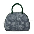 thumbnail image 2 of Insulated Lunch Bag Women, Reusable Ammonite Shells Fossils Tote Lunch Box, Leakproof Cooler Lunch Bags for Work Office Travel Picnic, 2 of 4