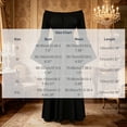 thumbnail image 3 of Guieoi Womens Dresses Long Sleeve Gothic Renaissance Court Costume Long Dress Black S, 3 of 8