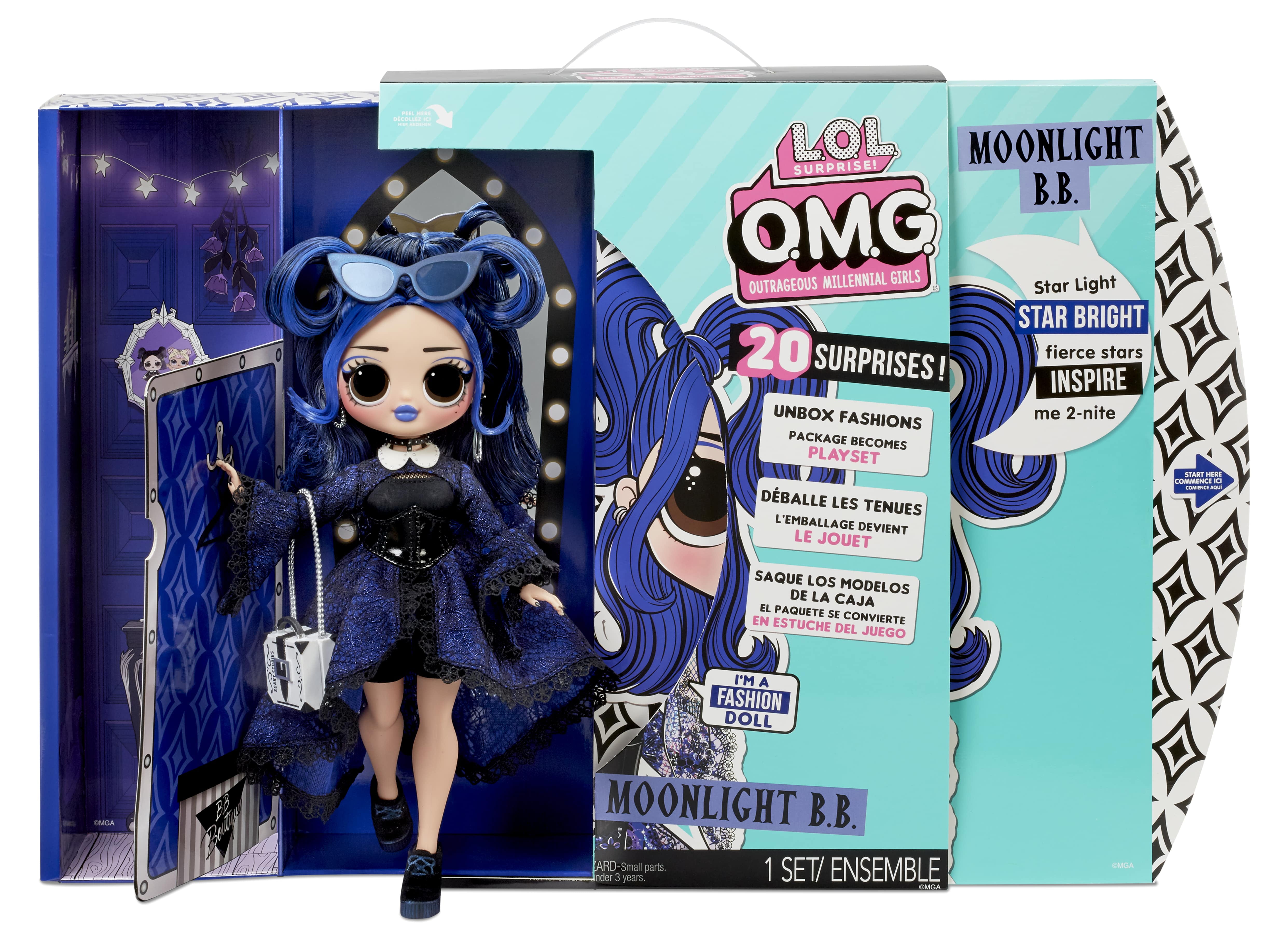 New LOL Surprise Doll Series 2 OMG Fashion Dolls COMPLETE SET OF 4
