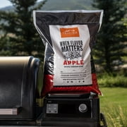 (3 pack) Traeger Pellet Grills Apple Wood Pellets, 20 lbs, Natural Hardwood Flavor