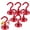 Red, variant on 12 Pack Magnetic Hooks, 40Lbs Heavy Duty Cruise Magnet Hooks for Fridge, Classroom, Cabins, Grill, Kitchen, Garage, Workplace and Office