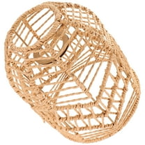 MLINS Pendant Lampshade Woven Lamp Shade Chandelier Shade Rustic Lamp Shade for Farmhouse Hotel