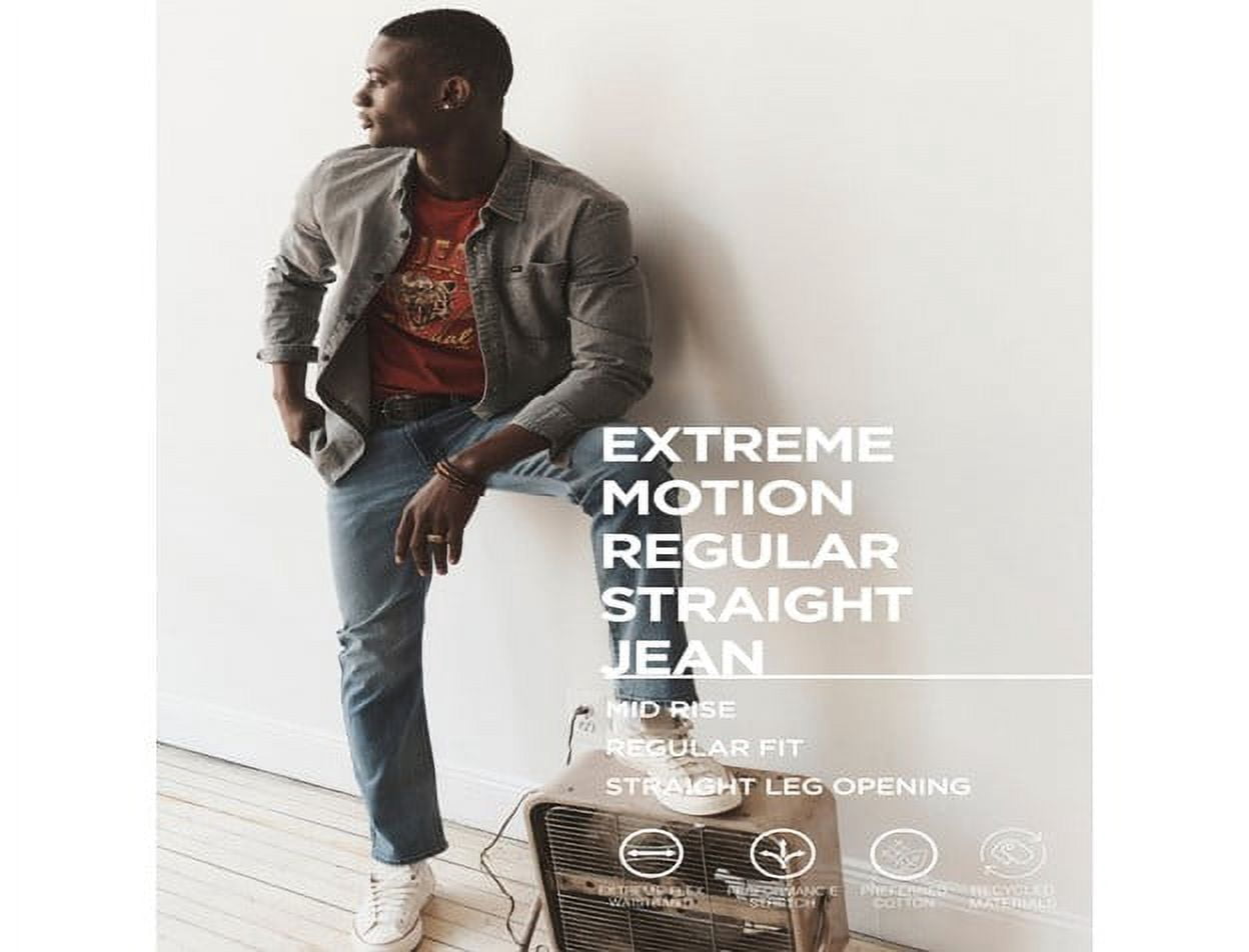 Lee® Big Men's Extreme Motion Relaxed Fit Flat Front Pant with Flex Waistband
