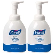 Advanced Pump Foam Hand Soothing & Moisturizing Hand Sanitizer with | Gentle Foaming Hand Sanitizer: Ideal Office, School & Home Trusted by Hospitals 18 Fl OZ Per Pack, Pack of 2