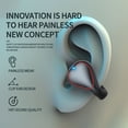 thumbnail image 4 of Auriculares de conducción ósea Inteprter con compatibilidad Bluetooth caja de carga gancho para la oreja negro, 4 of 6