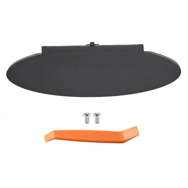 Kenally Reemplazo confiable de cubierta de espejo para visera, apariencia exquisita para mayor elegancia, hecha con ABS Automoción decorativa y accesorios