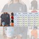 thumbnail image 4 of Gibobby Sudadera navideña mujer Sudadera con capucha de manga larga y cuello redondo para mujer, con estampado de muñecos de nieve navideños, otoño e invierno(Gris,CH), 4 of 4