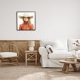 thumbnail image 3 of Stupell Industries Western Cowgirl Portrait Abstract Painting Black Framed Art Print Wall Art, 24 x 24, 3 of 9