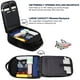 thumbnail image 3 of Mochila con ruedas LIGSAN impermeable de 45 litros para adultos de 17 pulgadas, 3 of 6