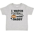 thumbnail image 3 of Inktastic I Watch Football with My Daddy Boys or Girls Baby T-Shirt, 3 of 5