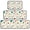 Pioneer Flower Floral, variant on Pioneer Flower Floral Print Pattern Kitchen Rugs Sets Of 3,Kitchen Runner Rugs Non Skid Washable,Decorative Kitchen Floor Mats for Kitchen,Sink,Laundry,17X30 Inch 17X47 Inch 17X59 Inch