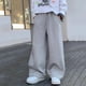 thumbnail image 4 of Cowsor Boys Girls Wide Leg Jeans Baggy High Elastic Waist Denim Pants Cute Y2K Trendy Tween Streetwear, 4 of 7