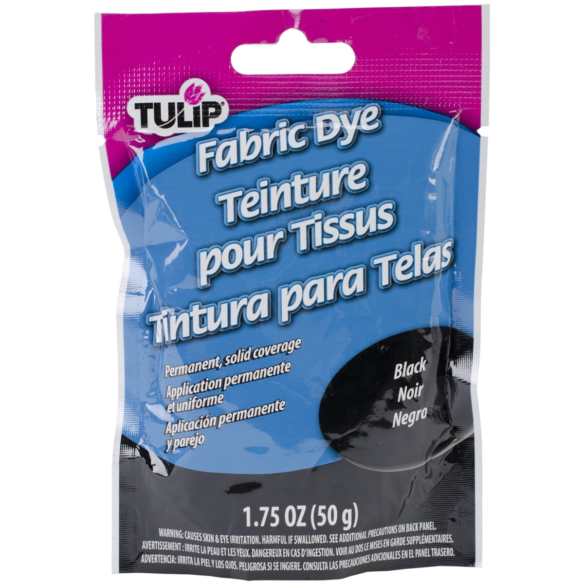 Tulip Permanent Fabric Dye 1.76ozHot Black