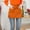 Orange, variant on Bifavgk Waist Short Apron Hotels Restaurant Cafe Waiters And Waitresses Uniforms Aprons Aprons For Men Aprons For Women With Pockets Aprons For Cooking Beige