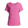 thumbnail image 4 of ClimateRight by Cuddl Duds Short Sleeve V-Neck Scrub Top (Women's ), 4 of 6