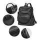 thumbnail image 4 of OPAGE Mochila de cuero para mujer, bolso de hombro con borlas a la moda, bolsos de viaje grandes de diseñador, 4 of 5