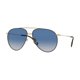 thumbnail image 1 of Gafas de sol Burberry BE3108-10174L Gold Matte Black Aviator Gradient Grey Blue Lens para hombre, 1 of 1