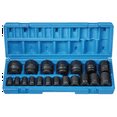 thumbnail image 2 of Grey Pneumatic 1719 1/2" Dr. 19 Pc. Standard Length Fract.Set - 12 Point, 2 of 2