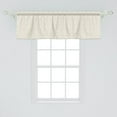 thumbnail image 2 of Ambesonne Beige Window Valance, Abstract Floral Stars, 54" X 18", Tan White, 2 of 3