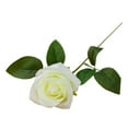 thumbnail image 2 of GROWTH TANK Artificial Flowers Bouquets Silk Fabric Fake Roses For Photography Wedding Party White, 2 of 9