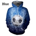 thumbnail image 5 of Sudadera con capucha con estampado 3D de fútbol para hombre, sudaderas holgadas informales a la moda para niños, sudaderas con capucha con patrón de fútbol genial, ropa de calle, 5 of 5