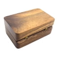 thumbnail image 3 of Caja de madera para guardar pinzas de corbata, caja de regalo para hombre, estuche de madera para exhibir joyas, ideal para cumpleaños, compromisos,, 3 of 8