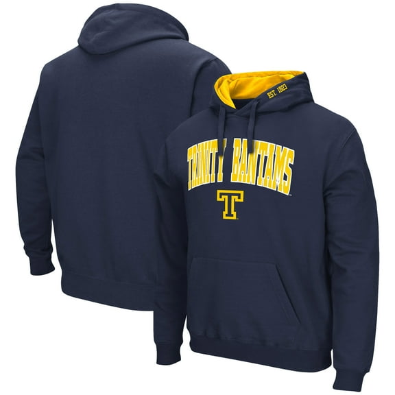 Men's Colosseum  Blue Trinity Bantams Arch & Logo Hoodie