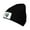 Black, variant on Portland State University Stretch Knit Hat For Men Women Winter Warm Cap