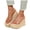 Light Yellow, variant on Women's Colorful Platform Sandals Transparent Strappy Slip On Wedge Sandal Clear Open Toe Slide Summer Beach Mules Red Size 6.5