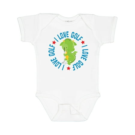 

Inktastic Golfing I Love Golf Boys or Girls Baby Bodysuit