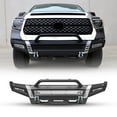 thumbnail image 2 of Steel Modular Front Bumper+Side Wing+Bull Bar+Winch Plate For 2014-2021 Toyota Tundra w/2*Shackles, 2 of 16