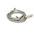 thumbnail image 3 of T&S Brass 108 Flexible Stainless Steel Hose W/ Gray Handle B-0108-HOSE - Genuine OEM Replacement Part, 3 of 4